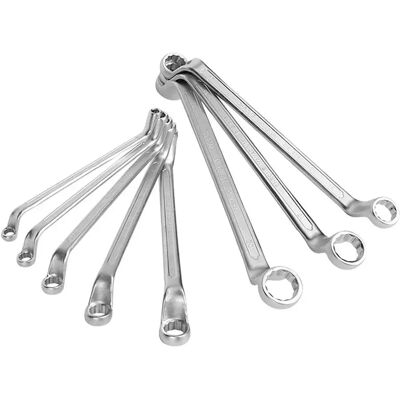 Workpro Set Di Chiavi A Cricchetto Double Offset 8 Pezzi Silver One Size Workpro Set Di Chiavi A Cricchetto Double Offset 8 Pezzi Silver One Size