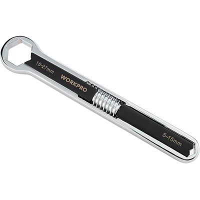 Workpro Chiave Inglese Universal Metric & Sae 5-27mm Silver One Size Workpro Chiave Inglese Universal Metric & Sae 5-27mm Silver One Size