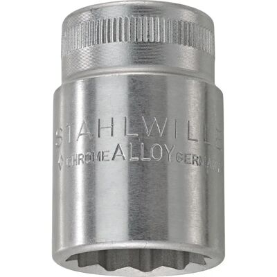 Inserti per chiave a bussola Stahlwille 50 1/2 pollici 12 punti SW 25mm Inserti per chiave a bussola Stahlwille 50 1/2 pollici 12 punti SW 25mm