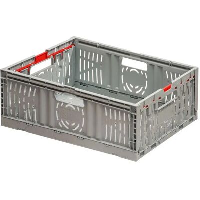 Denox Scatola Di Stoccaggio 60x40x23 Cm Grey One Size Denox Scatola Di Stoccaggio 60x40x23 Cm Grey One Size