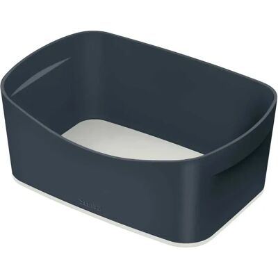 Leitz Scatola Portaoggetti Accogliente Mybox Senza Coperchio Velvet Gray One Size Leitz Scatola Portaoggetti Accogliente Mybox Senza Coperchio Velvet Gray One Size