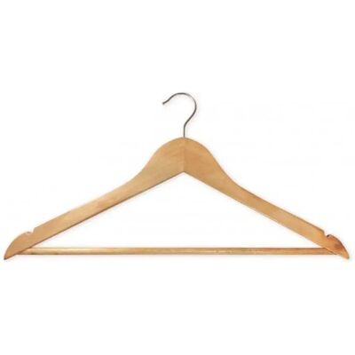 Jocca Gruccia Di Legno Brown One Size Jocca Gruccia Di Legno Brown One Size