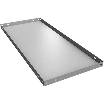 Simon Rack Vassoio Metallico 80x30 Cm Grey One Size Simon Rack Vassoio Metallico 80x30 Cm Grey One Size