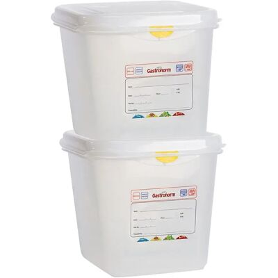 Denox Scatola Di Stoccaggio Gastronorm 1/6 H150 Mm 2.6l 2 Unità Transparent One Size Denox Scatola Di Stoccaggio Gastronorm 1/6 H150 Mm 2.6l 2 Unità Transparent One Size