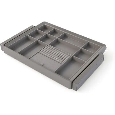 Emuca Organizzatore Per Cassetti 7132252 Quartz Titanium One Size Emuca Organizzatore Per Cassetti 7132252 Quartz Titanium One Size