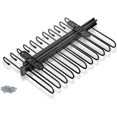 Emuca Gruccia Pieghevole Titanium One Size Emuca Gruccia Pieghevole Titanium One Size