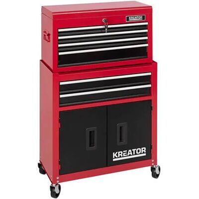 Kreator Carrello Portautensili Red One Size Kreator Carrello Portautensili Red One Size