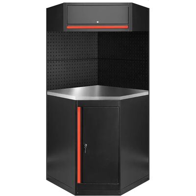 Jbm Set Di Mobili Componibili Serie594r 11 Pezzi Red One Size Jbm Set Di Mobili Componibili Serie594r 11 Pezzi Red One Size