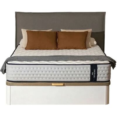 Cecotec Materasso Flow 6700 Hybrid 140x180 White / Blue One Size Cecotec Materasso Flow 6700 Hybrid 140x180 White / Blue One Size