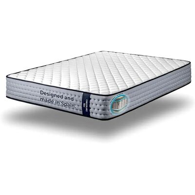 Cecotec Materasso Flow 6700 Hybrid 90x180 White / Blue One Size Cecotec Materasso Flow 6700 Hybrid 90x180 White / Blue One Size