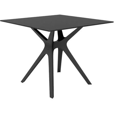 Resol Tavolo Da Giardino Vela S Fenolico 90x90 Cm Black One Size Resol Tavolo Da Giardino Vela S Fenolico 90x90 Cm Black One Size