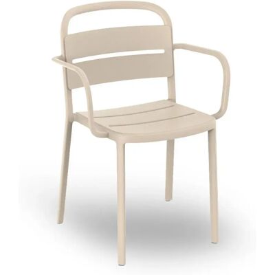 Resol Sedia Con Braccioli Como Ivory One Size Resol Sedia Con Braccioli Como Ivory One Size