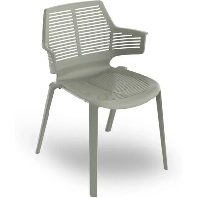 Resol Sedia Con Braccioli Ikona Greenish Gray One Size Resol Sedia Con Braccioli Ikona Greenish Gray One Size