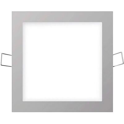 Edm Downlight Square Mini Led 4000k 6w 320 Lumens Chrome Plated One Size Edm Downlight Square Mini Led 4000k 6w 320 Lumens Chrome Plated One Size
