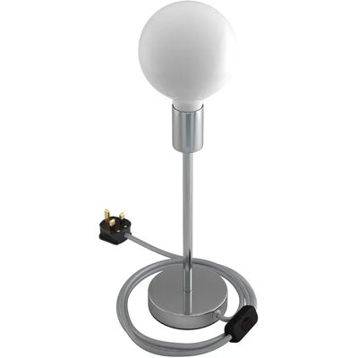 Creative Lampada Da Tavolo Alzaluce 25 Cm Chrome Plated One Size Creative Lampada Da Tavolo Alzaluce 25 Cm Chrome Plated One Size
