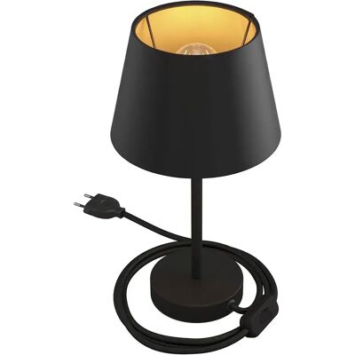 Creative Lampada Da Tavolo Alzaluce Imperio Con Paralume 20 Cm Black One Size Creative Lampada Da Tavolo Alzaluce Imperio Con Paralume 20 Cm Black One Size