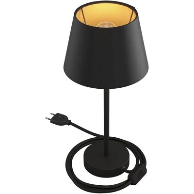 Creative Lampada Da Tavolo Alzaluce Imperio Con Paralume 25 Cm Black One Size Creative Lampada Da Tavolo Alzaluce Imperio Con Paralume 25 Cm Black One Size
