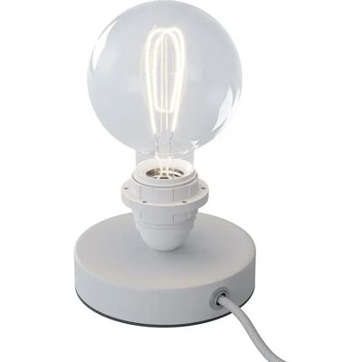 Creative Lampada Da Tavolo Posaluce In Metallo Senza Paralume Matte White One Size Creative Lampada Da Tavolo Posaluce In Metallo Senza Paralume Matte White One Size