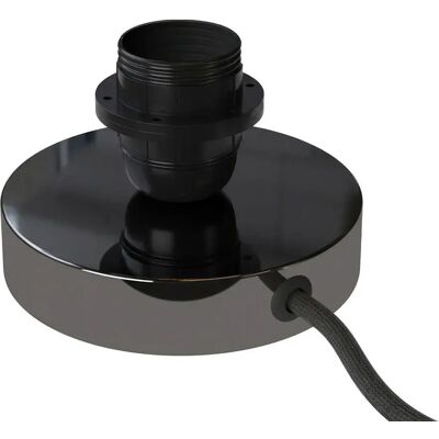 Creative Paralume Posaluce-lampada Da Tavolo In Metallo Con Spina Bipolare Pearl Black One Size Creative Paralume Posaluce-lampada Da Tavolo In Metallo Con Spina Bipolare Pearl Black One Size