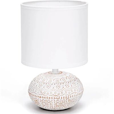 Aigostar Lampada Da Tavolo E14 40w 22.5x14x14 Cm White One Size Aigostar Lampada Da Tavolo E14 40w 22.5x14x14 Cm White One Size