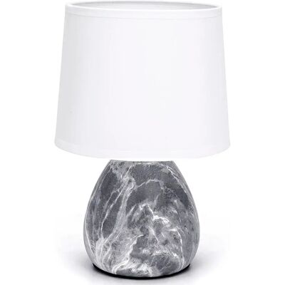 Aigostar Lampada Da Tavolo E14 40w 22.5x16 Cm Grey / White One Size Aigostar Lampada Da Tavolo E14 40w 22.5x16 Cm Grey / White One Size