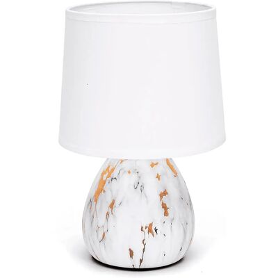Aigostar Lampada Da Tavolo E14 40w 22.5x16 Cm White One Size Aigostar Lampada Da Tavolo E14 40w 22.5x16 Cm White One Size