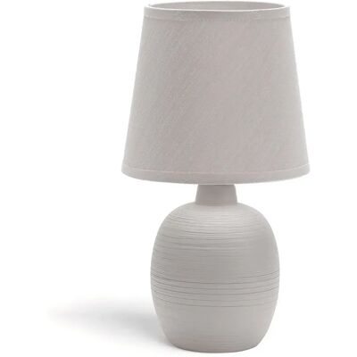 Aigostar Lampada Da Tavolo E14 40w 31x17x17 Cm Grey One Size Aigostar Lampada Da Tavolo E14 40w 31x17x17 Cm Grey One Size