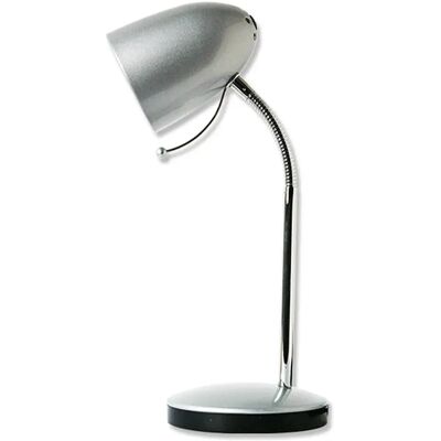 Aigostar Lampada Da Tavolo E27 40w 35x13.5 Cm Grey One Size Aigostar Lampada Da Tavolo E27 40w 35x13.5 Cm Grey One Size