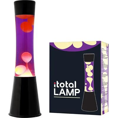 Itotal Lampada Lava 1270426 Black / Purple / Yellow One Size Itotal Lampada Lava 1270426 Black / Purple / Yellow One Size