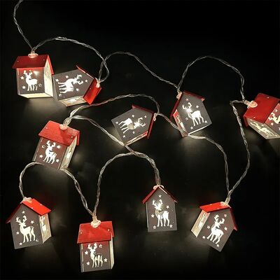 Aigostar Luce Decorativa Wooden Pendant Deer In The House Warm White 1.5m Ip20 Indoor Transparent One Size Aigostar Luce Decorativa Wooden Pendant Deer In The House Warm White 1.5m Ip20 Indoor Transparent One Size