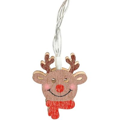 Aigostar Luce Decorativa Wooden Pendant Deer Warm White 3m Ip20 Indoor Transparent One Size Aigostar Luce Decorativa Wooden Pendant Deer Warm White 3m Ip20 Indoor Transparent One Size
