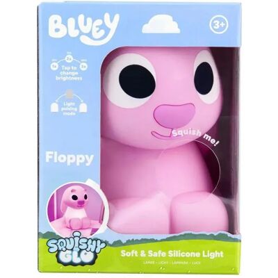 Paladone Lampada Squishyglo Floppy Bluey Recargable Pink One Size Paladone Lampada Squishyglo Floppy Bluey Recargable Pink One Size