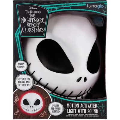 Paladone Lampada Pesadilla Antes De Navidad Jack Skellington Mascara Sensor De Movimiento White / Black One Size Paladone Lampada Pesadilla Antes De Navidad Jack Skellington Mascara Sensor De Movimiento White / Black One Size