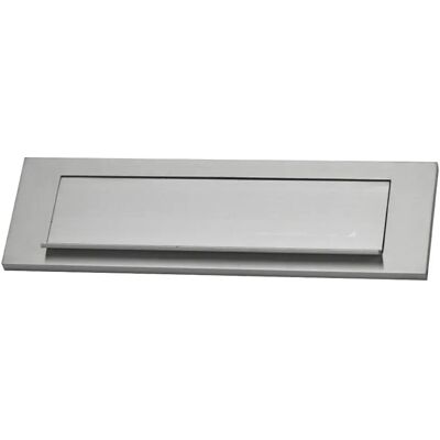 Edm Targhetta Cassetta Postale 20x4.5 Cm Silver One Size Edm Targhetta Cassetta Postale 20x4.5 Cm Silver One Size