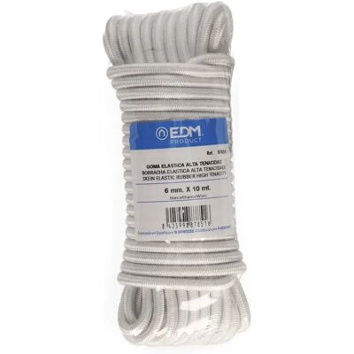 Edm Gomma Elastica 87851 10 M White One Size Edm Gomma Elastica 87851 10 M White One Size