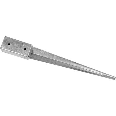 Faura Picket Metallico Quadrato F50004 7x7 Cm Grey One Size Faura Picket Metallico Quadrato F50004 7x7 Cm Grey One Size