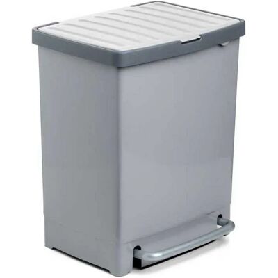 Tatay Bidone Della Raccolta Differenziata 25l Grey One Size Tatay Bidone Della Raccolta Differenziata 25l Grey One Size