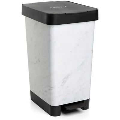 Tatay Bidone Della Raccolta Differenziata Smart 25l Marble One Size Tatay Bidone Della Raccolta Differenziata Smart 25l Marble One Size