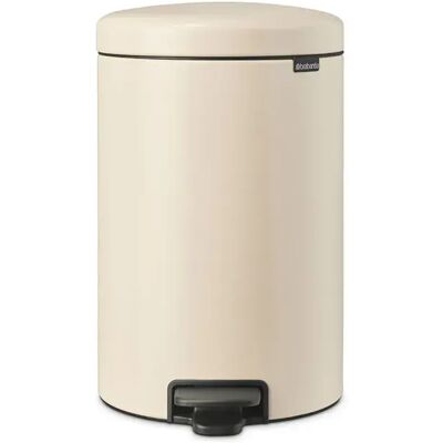 Brabantia Cestino Dei Rifiuti Newicon 20l Soft Beige One Size Brabantia Cestino Dei Rifiuti Newicon 20l Soft Beige One Size