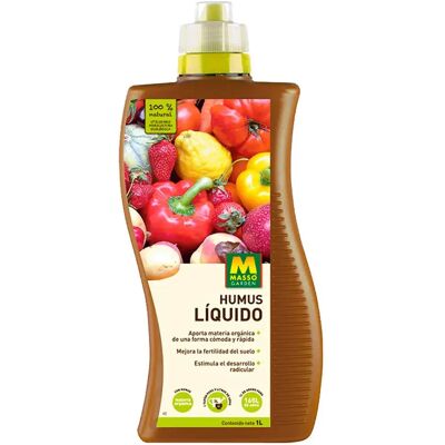 Concime organico Massó Hummus - 1L - Frutta - Agricoltura biologica Concime organico Massó Hummus - 1L - Frutta - Agricoltura biologica