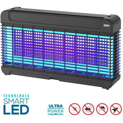 Edm Scaccia Insetti Elettrico Profesional Led 11w Black One Size Edm Scaccia Insetti Elettrico Profesional Led 11w Black One Size