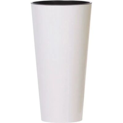 Prosperplast Vaso Da Fiori 15.5l Tubus Slim Collection 25x25x47.6 Cm Za4069 White One Size Prosperplast Vaso Da Fiori 15.5l Tubus Slim Collection 25x25x47.6 Cm Za4069 White One Size