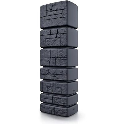 Prosperplast Serbatoio Per L´acqua Piovana 350l Tower Collection 57.5x38.4x180 Cm Anthracite One Size Prosperplast Serbatoio Per L´acqua Piovana 350l Tower Collection 57.5x38.4x180 Cm Anthracite One Size