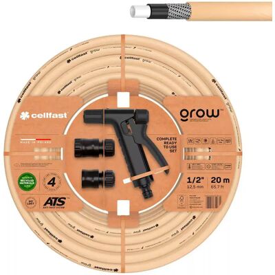 Cellfast Kit Tubo Da Giardino Grow Light Brown 12.5 mm x 20 m Cellfast Kit Tubo Da Giardino Grow Light Brown 12.5 mm x 20 m