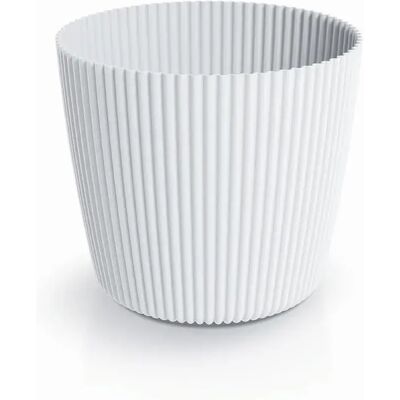 Prosperplast Vaso Rotondo Milly Round White One Size Prosperplast Vaso Rotondo Milly Round White One Size