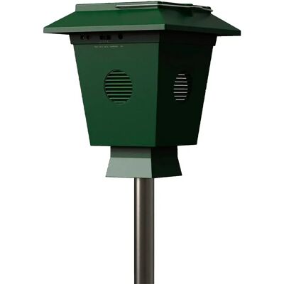 Masso Repellente Solare Per Uccelli Giardiniere Dark Green One Size Masso Repellente Solare Per Uccelli Giardiniere Dark Green One Size
