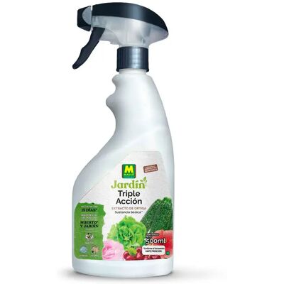 Masso Tripla Azione: Insetticida Fungicida E Acaricida Spray Trigger 500 Ml White One Size Masso Tripla Azione: Insetticida Fungicida E Acaricida Spray Trigger 500 Ml White One Size