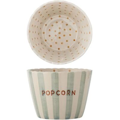 Bloomingville - Chip Popcorn Skål - Multicolore - 1,9 L - bowl Bloomingville - Chip Popcorn Skål - Multicolore - 1,9 L - bowl