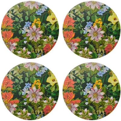 Creative Tovaglietta Individuale 29 Cm 4 Unità Tropical One Size Creative Tovaglietta Individuale 29 Cm 4 Unità Tropical One Size