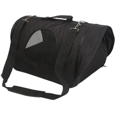 Nobleza Trasportino per Cani e Gatti - 40x23x24 cm - Nero Nobleza Trasportino per Cani e Gatti - 40x23x24 cm - Nero